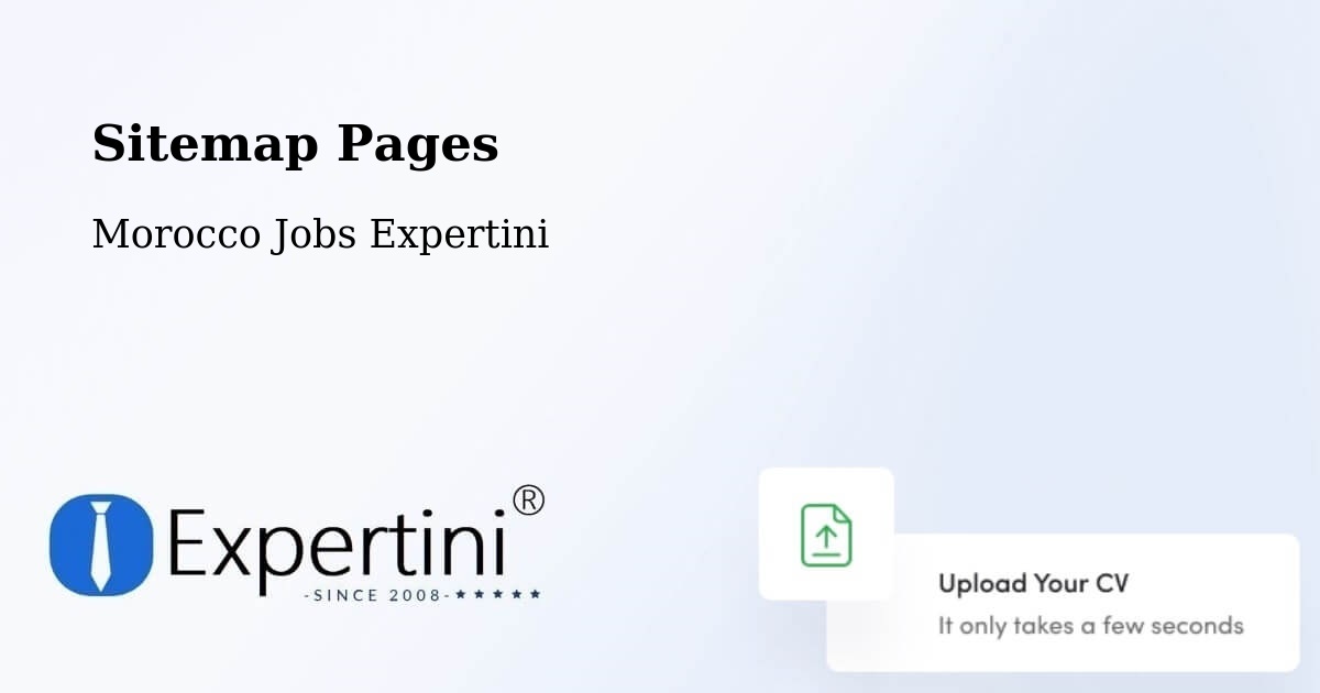 Sitemap Pages - Rabat - Morocco Jobs Expertini