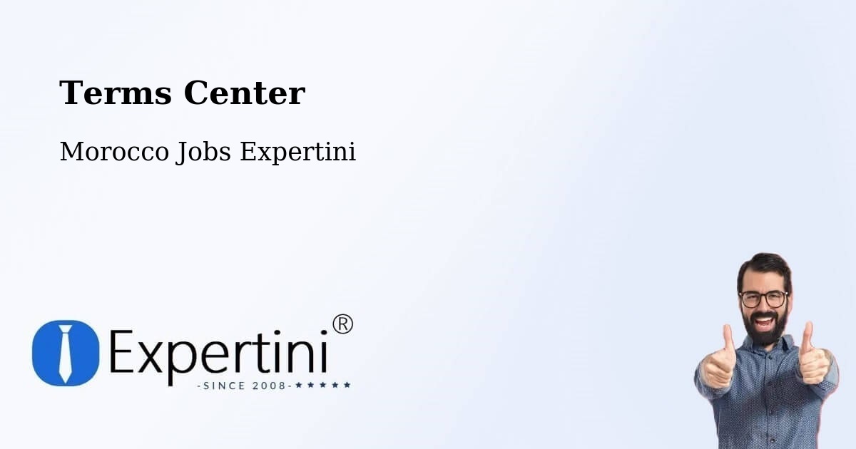 Terms of Service – Rabat - Morocco Jobs Expertini